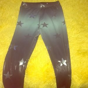 A matching leotard leggings